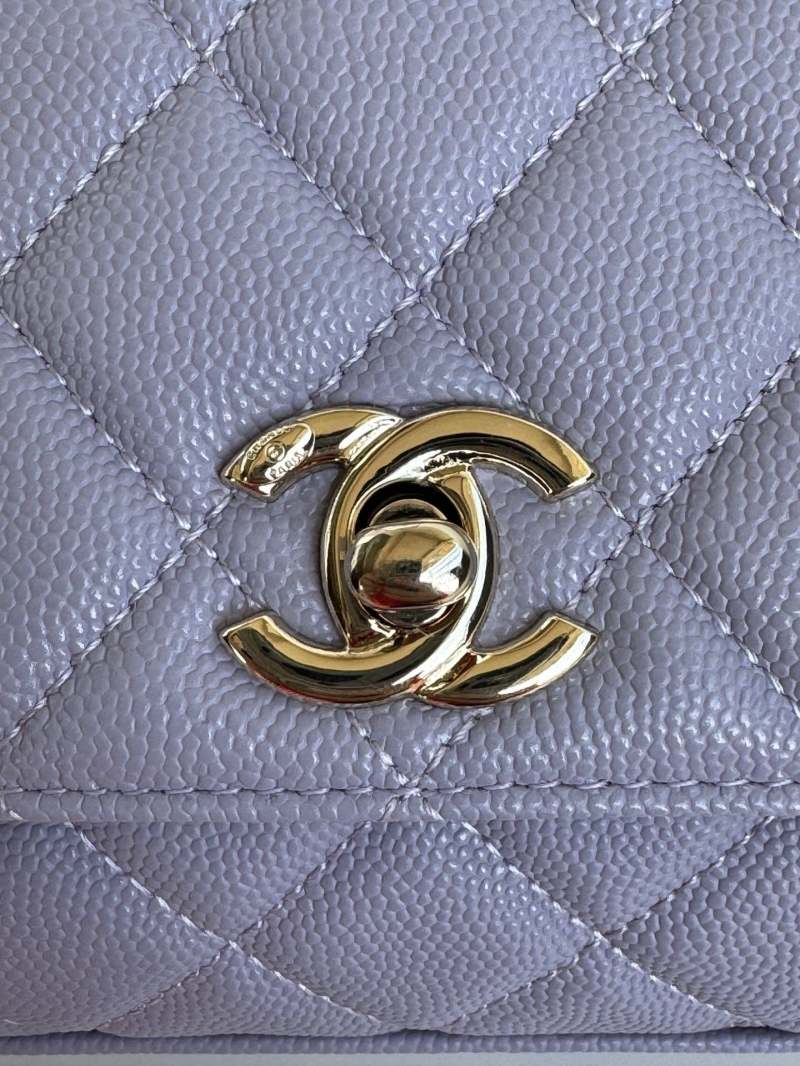 Ch**el top handle bags